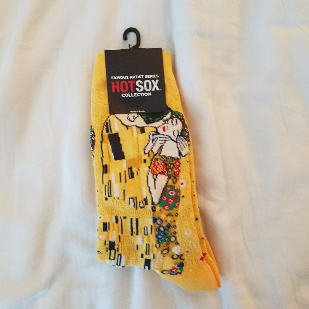 Hot Sox Klimt's The Kiss Socks